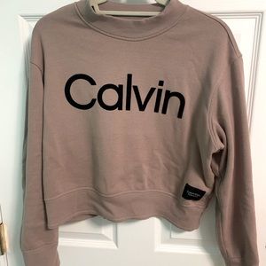 Calvin Klein crop sweatshirt